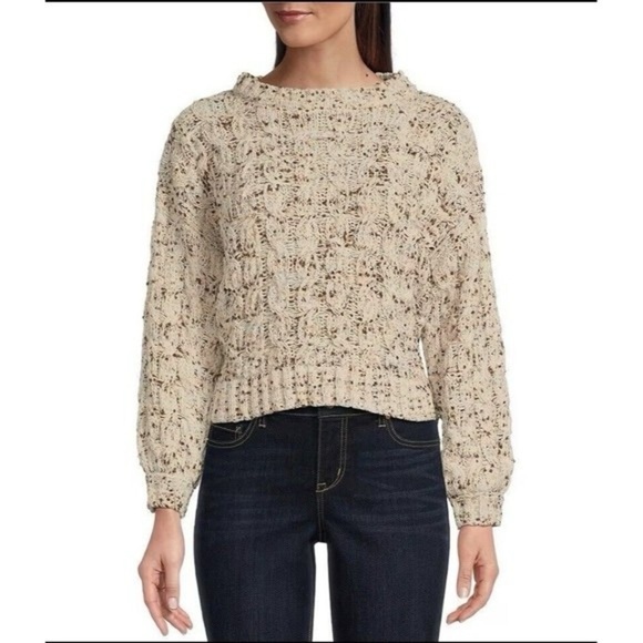 Jessica Simpson Sweaters - Jessica Simpson Speckled Cable Knit Sweater